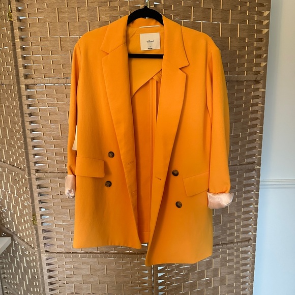 ARITZIA Wilfred Cherrelle Blazer - Yellow - Picture 3 of 6